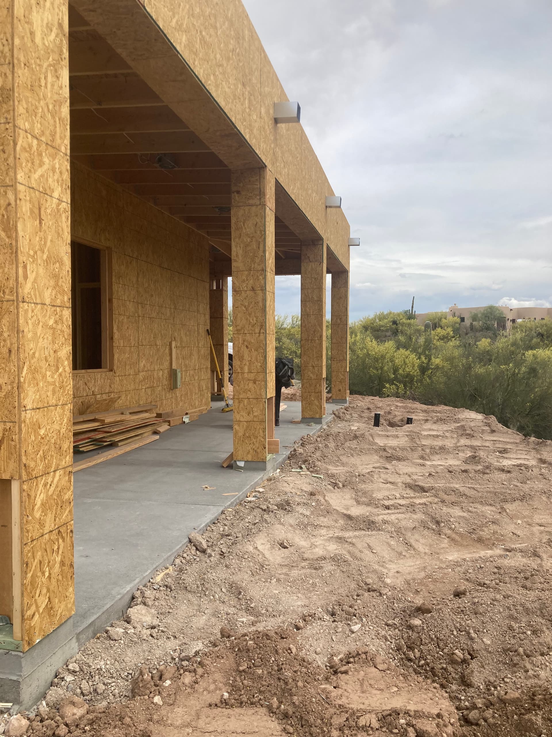 Powell Casita Custom Home Build Taking Shape in the Desert image