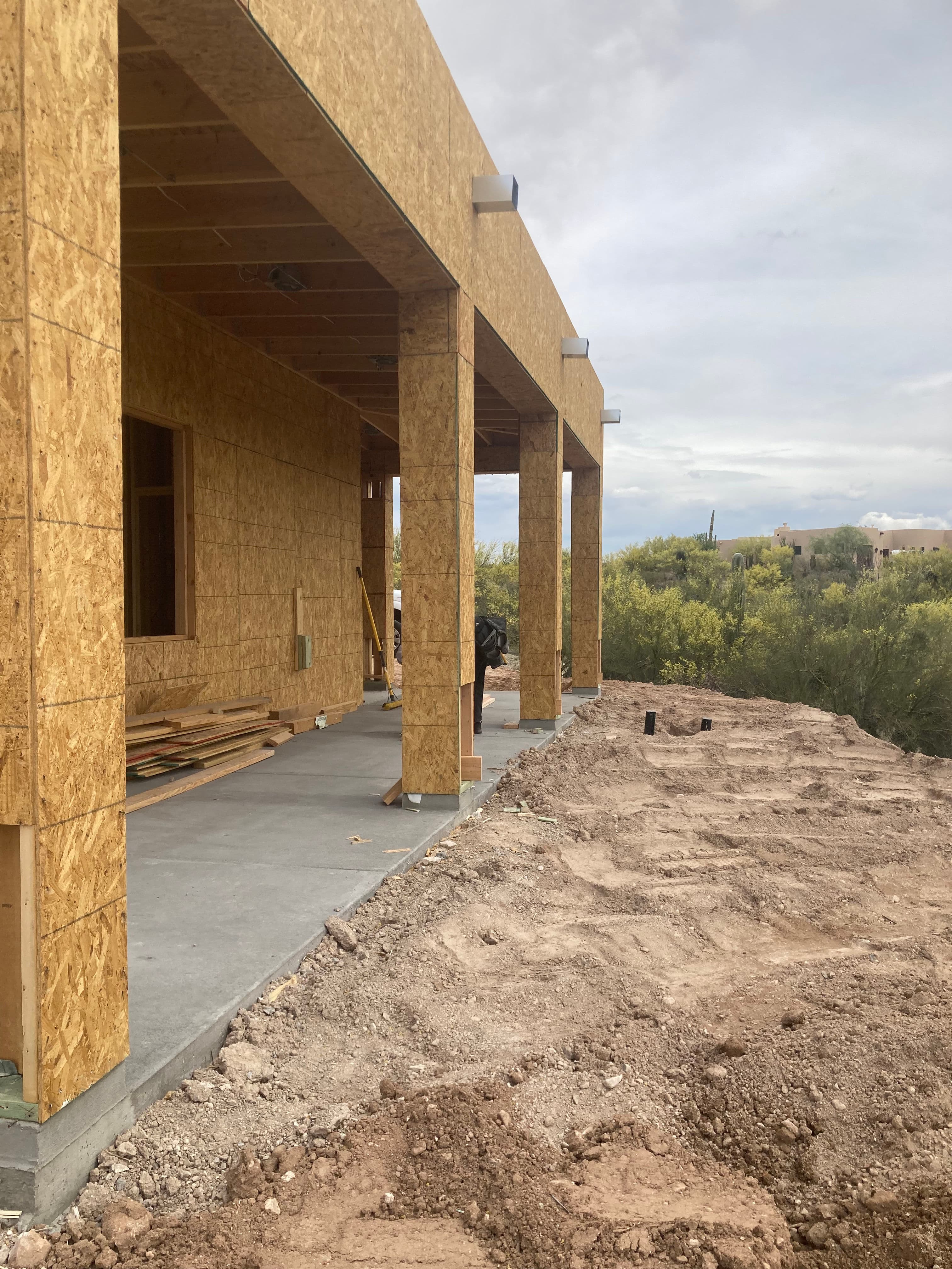 Project Powell Casita Custom Home Build Taking Shape in the Desert image