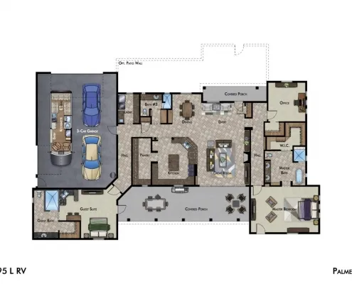 3095 L RV Palmerlee 2D Colorized Floor Plan 1280x920 2